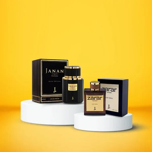 Pack of Two J.janan Gold+Zarar Free shipping