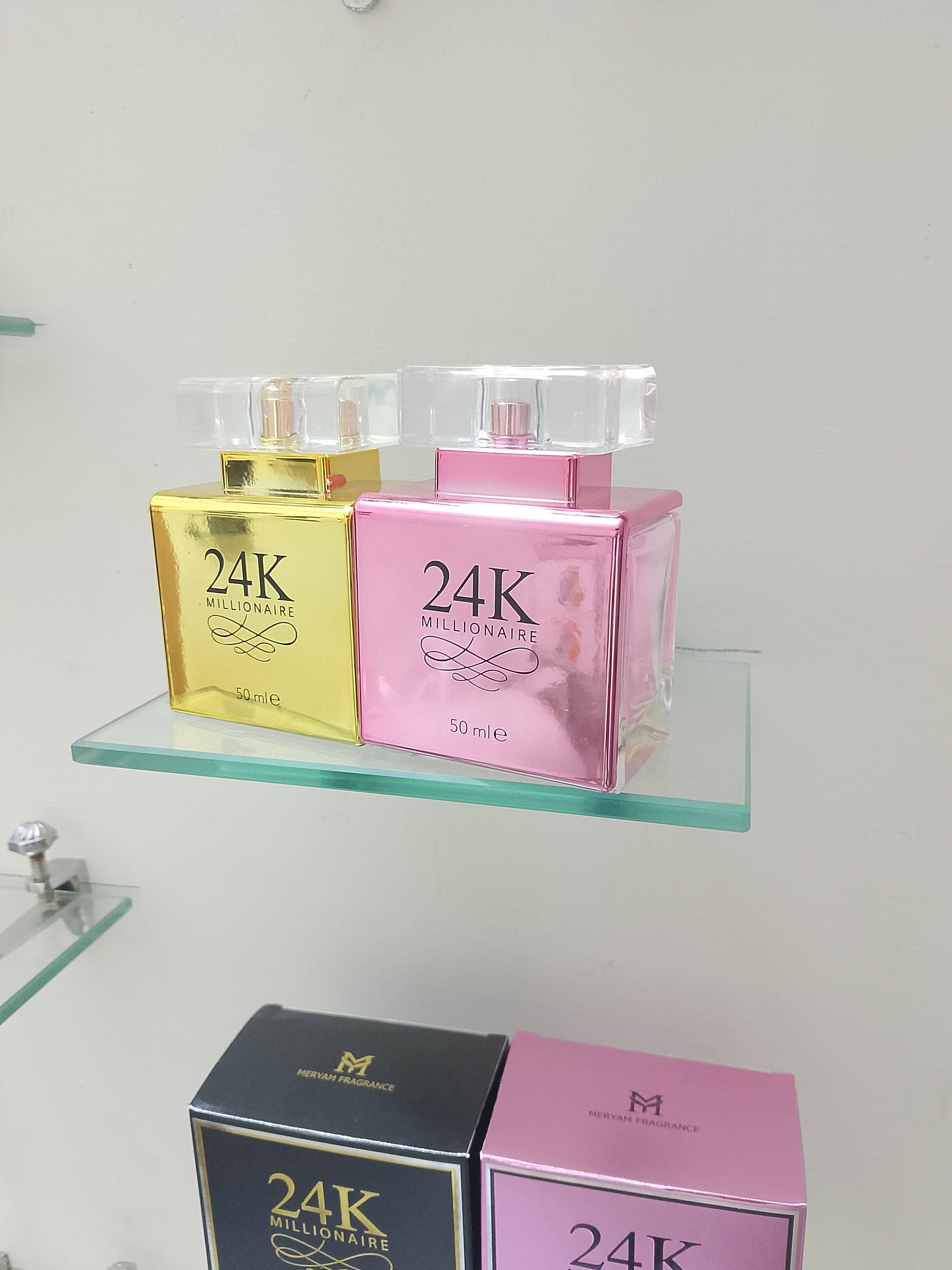 24k Gold&Pink Pack of Two Both for male and Female