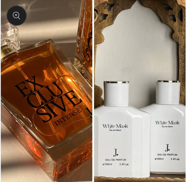 Pack of Two Exclusive and white musk