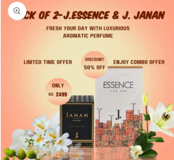 PACK OF TWO janan and Essence for mens and women