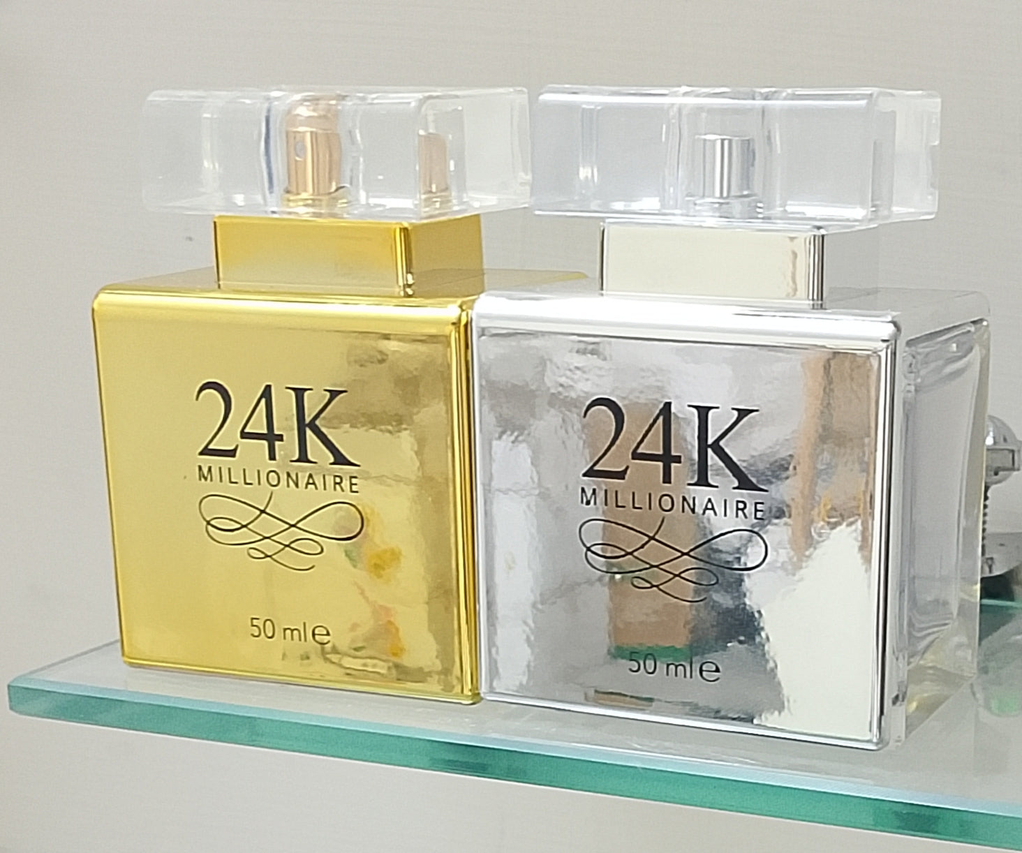 24k Gold & silver Pack of Two