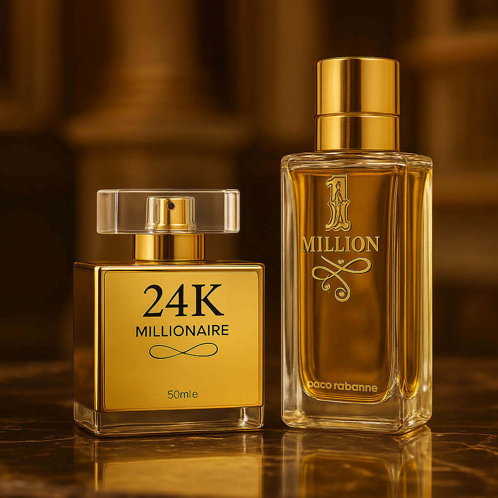 Pack of 2 One Million & 24K