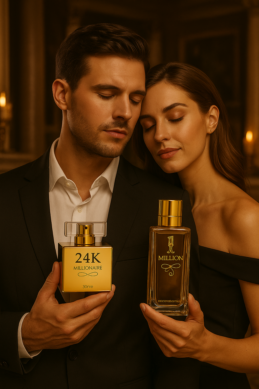 Pack of 2 One Million & 24K